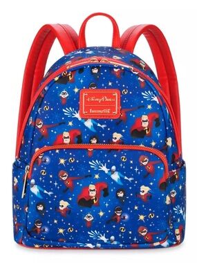 Disney Parks The Incredibles Loungefly Mini Backpack New with Tag